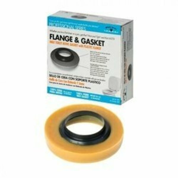 Black Swan Wax Ring W/Flange & Gasket 04420